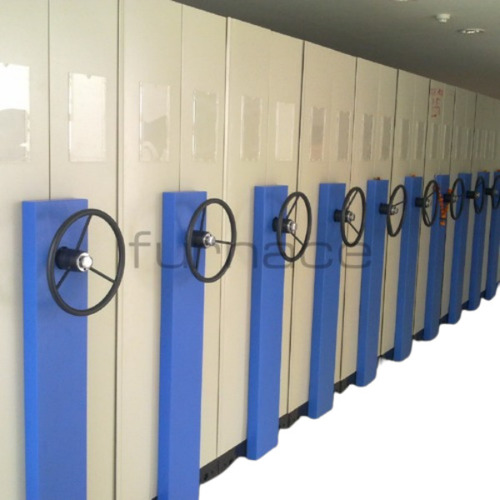 Epoxy Powder Coated Mobile Shelving Systems Application: Industrial