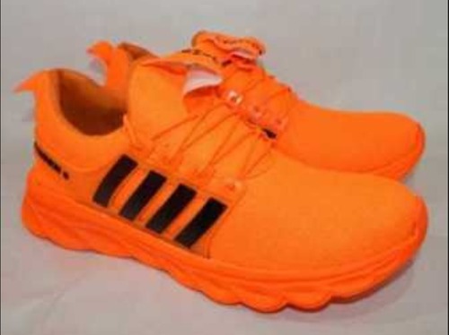 Orange Color Sport Shoes For Mens Size 