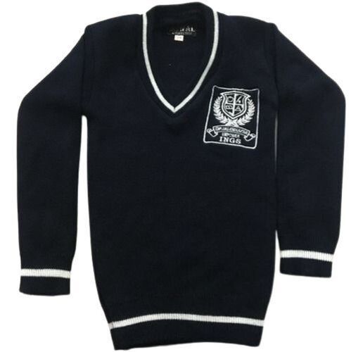 Premium Design School Uniform Sweater - Age Group: 3 Year To 20 Years