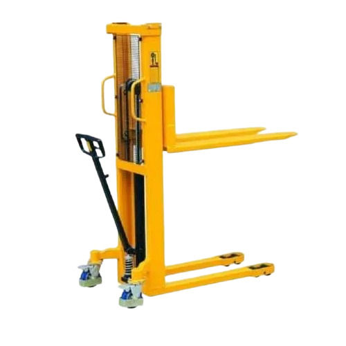 Hydraulic Stacker - Color: Yellow