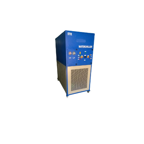 Industrial Water Chiller - Color: White And Blue
