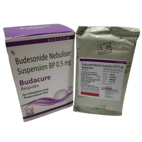 Budesonide Nebulizer Suspension BP 0.5 MG. Respules
