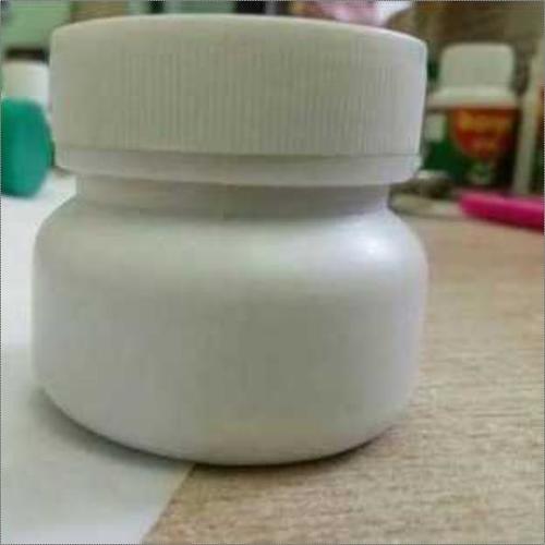 Round White Plastic Pharmaceutical Bottles