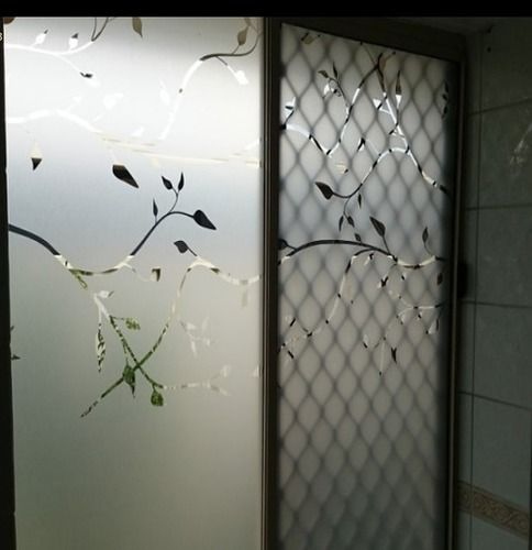 Printed Frosted Glass Film