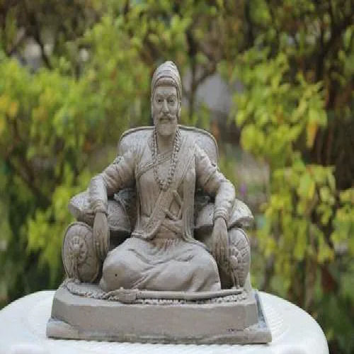 Fiber Chhatrapati Shivaji Maharaj Statue - Color: Customized