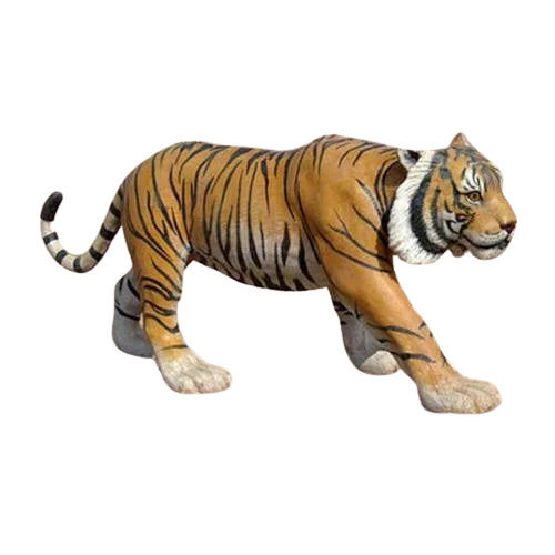 Fibre Reinforced Plastic Tiger Statue