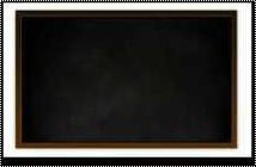 Long Lasting Square Shape Plain Black Board