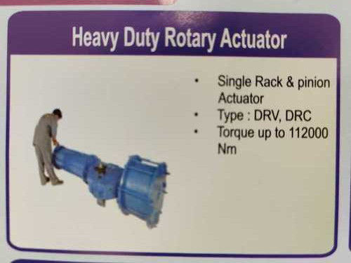 Blue Heavy Duty Rotary Actuator