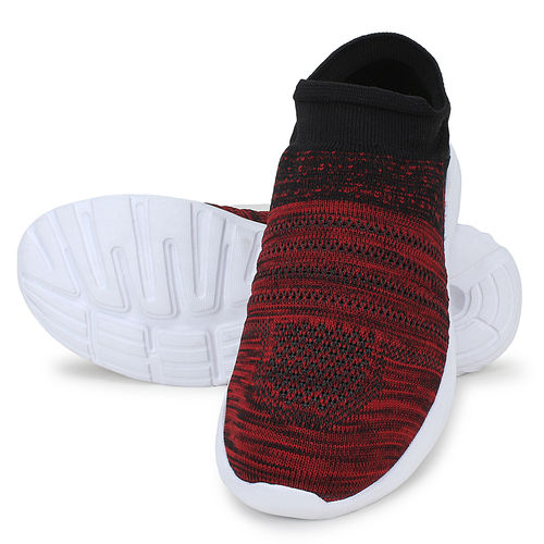 sega red black shoes