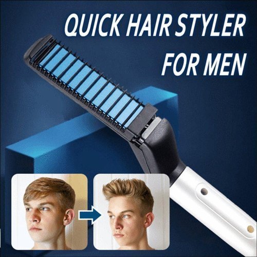 Black Electric Men Quick Hair Styler