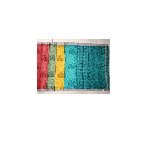 Ladies Designer Kota Silk Saree - Color: Multi Color