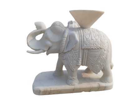 Decorative Marble Elephant Statue