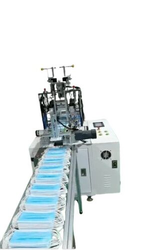 Zkcs Semi-Automatic Disposal Face Mask Making Machine - Color: Steel