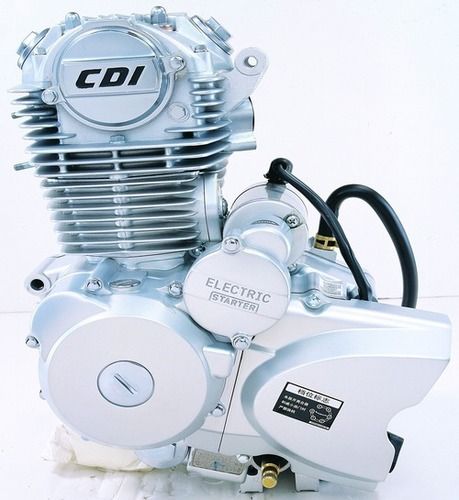 Metallic Zongshen Cg200Cc Motorcycle Engine Water-Cooling