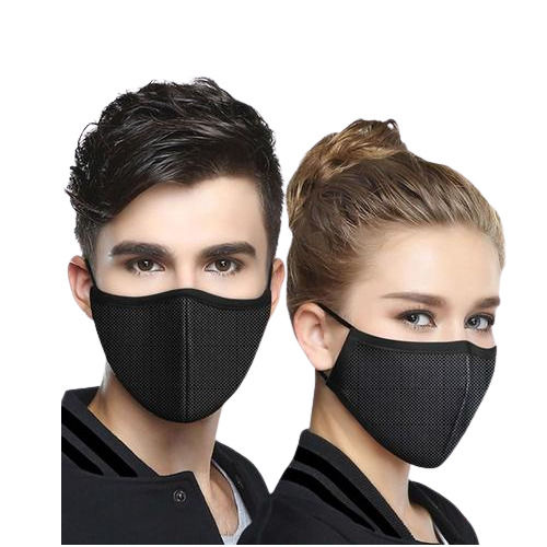 Black Unisex Face Mask