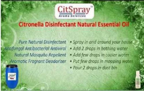Pure Citronella Disinfectant Natural Essential Oil