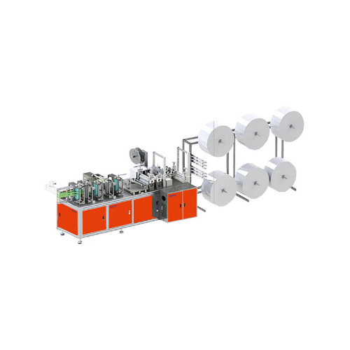 N95 Face Mask Making Machine Line - Color: Orange And White