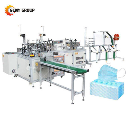 Multi Electric Automatic Disposable Non Woven Medical Face Mask Making Machine