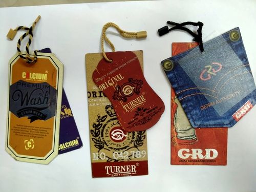 Unreal Deals On Custom Wholesale denim hang tags design 