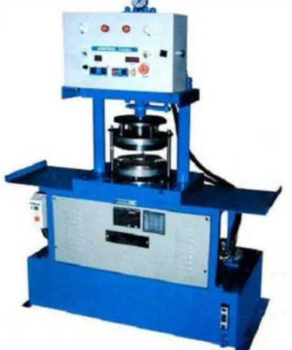 Blue Paper Plates Making Machine