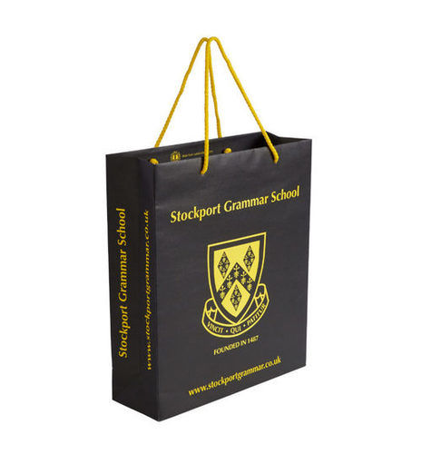 Custom Design Printed Merchandise Paper Bags