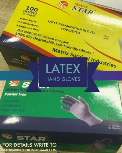 medical grade latex gloves