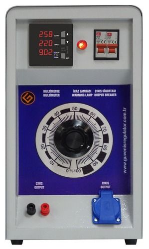 White And Blue Variable Autotransformer Tester