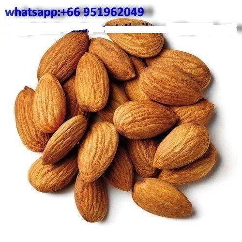 Brown Organic Dried Almond Nuts