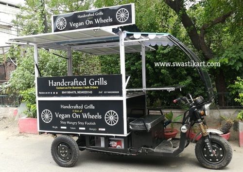 Ms & Ss Fully Lockable E - Rickshaw Food Cart