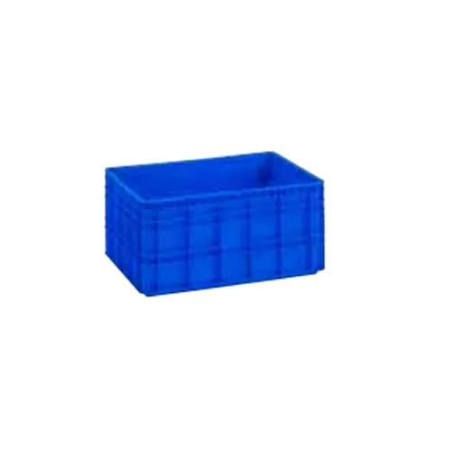 Ananlok Plastic Blue Jumbo Fish Crates - Plastic Type: Hdpe