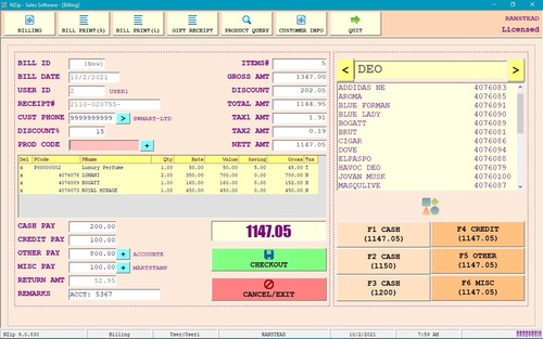 Nzip Sales Inventory Pos Software