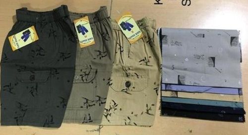 Printed Kids Cargo Shorts