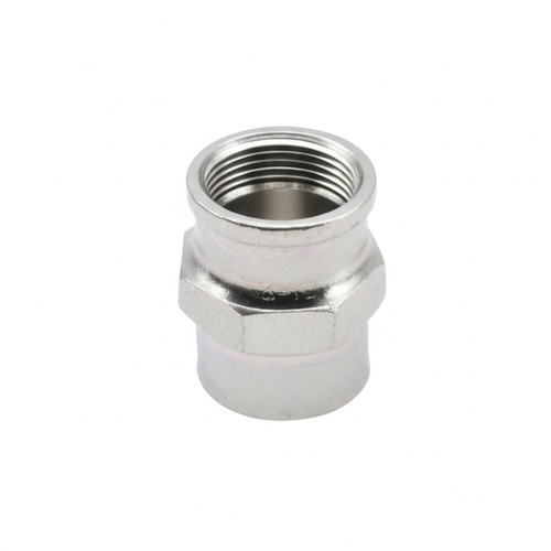 Socket Weld Pipe Fitting - Color: Silver Tone