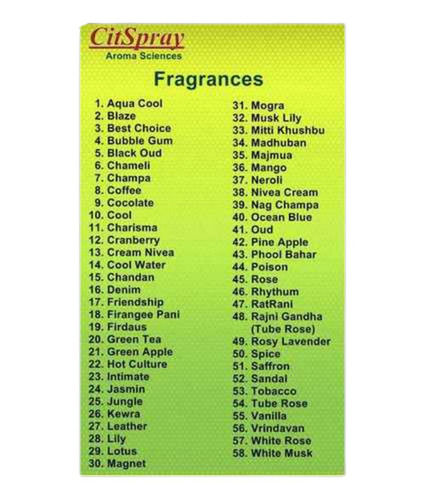 fragrance oil