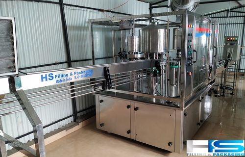 Automatic Type Small Water Filling Machine Application: Beverage