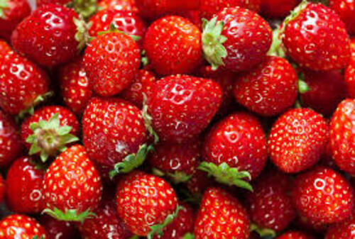 Fresh Natural Strawberry Fruits