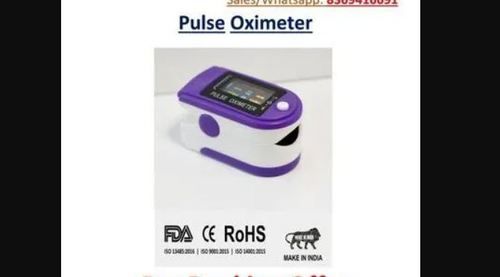 Plastic Medical Finger Pulse Oximeter