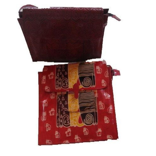 Ladies Fancy Canvas Handbags - Color: Multicolor