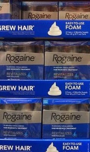 Women Rogaine 2 Minoxidil Solution Hair Regrowth 12 Month Supply