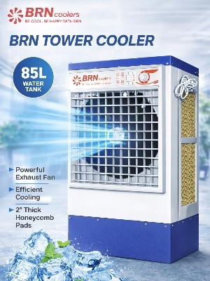 Heavy Duty Metal Air Cooler Frequency: 50-60 Hertz (Hz)