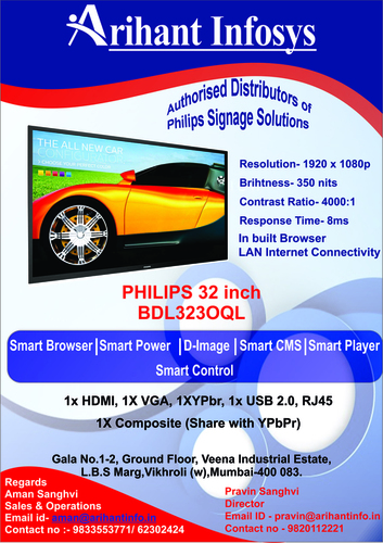 Various Colors Are Available Led Display With 3 Year Warranty