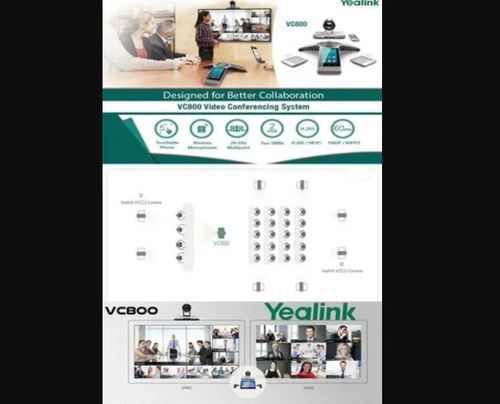  Yealink VC800 फुल एचडी वीडियो कॉन्फ्रेंसिंग सिस्टम 