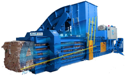 Fully Auto Tie Horizontal Baler For Paper Power Source: Hydraulic