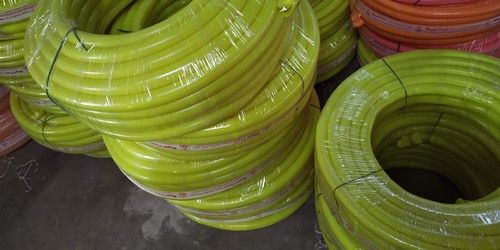 Garbnoire 15 Meter 0.5 inch PVC Heavy Duty Braided Green Garden Pipe |  Lightweight, durable & flexible garden hose with garden accessories like  hose