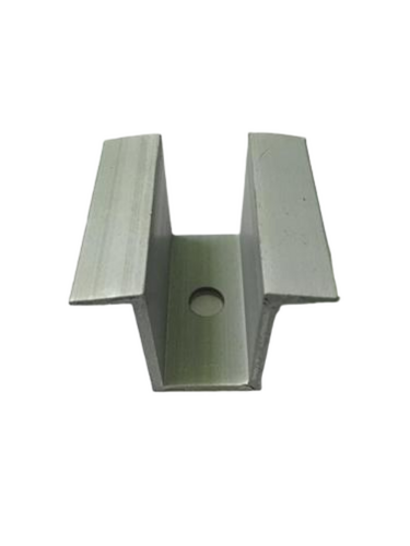 Solar Panel Middle Clamp - 3mm Thickness, 10mm-35mm Adjustable Size | Corrosion Resistant Metal, 50-60 HRC Hardness, Suitable for 30mm-40mm Frame Sizes
