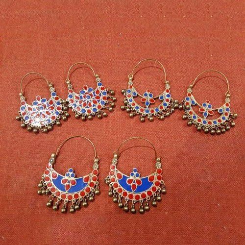 Party Wear Afghani Earrings