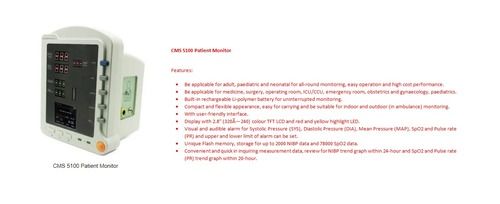 Cms 5100 Contec Patient Monitor Application: Hospital