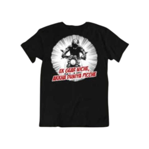 Short Sleeves Biker Printed T-Shirts