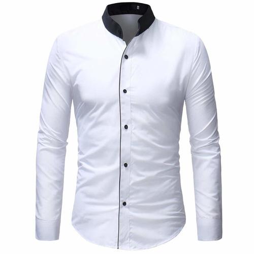 Mens Pure Cotton Shirt Collar Style: Standard