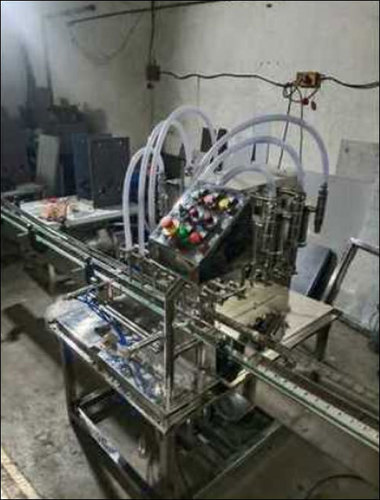 Automatic Electric Liquid Filling Machine - Silver, 150 kg | Compact Design, Efficient Power Saving, Easy Maintenance